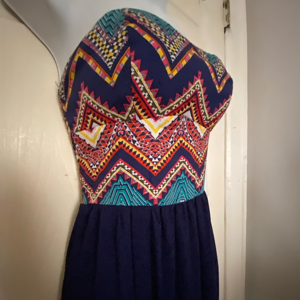 Dark Blue Long Dress
